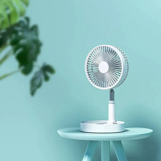 The QuickCool™ | Powerful Rechargeable Table Fan